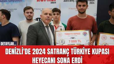 Denizli'de 2024 Satranç Türkiye Kupası Heyecanı Sona Erdi