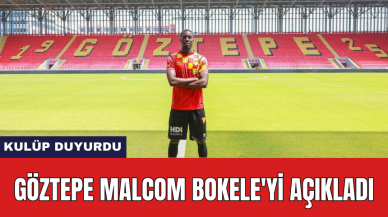 Göztepe Malcom Bokele'yi açıkladı