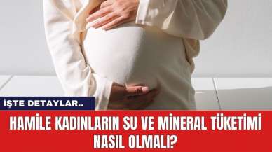 Hamile Kadınların Su Ve Mineral Tüketimi Nasıl Olmalı?