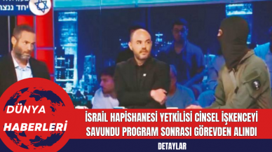 İsrail Hapishanesi Yetkilisi Cinsel İşkenceyi Savundu Program Sonrası Görevden Alındı