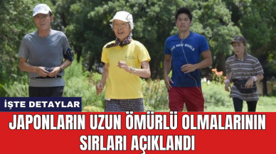 Japonların uzun ömürlü olmalarının sırları açıklandı