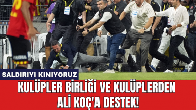 Kulüpler Birliği ve Kulüplerden Ali Koç'a Destek!