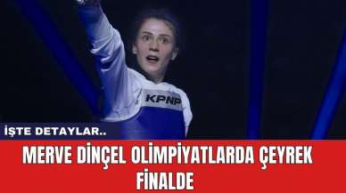 Merve Dinçel Olimpiyatlarda Çeyrek Finalde