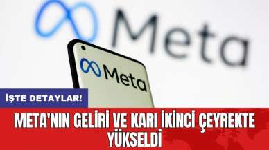 Meta'nın geliri ve karı ikinci çeyrekte yükseldi