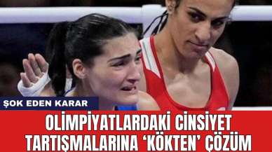 Olimpiyatlardaki cinsiyet tartışmalarına 'kökten' çözüm