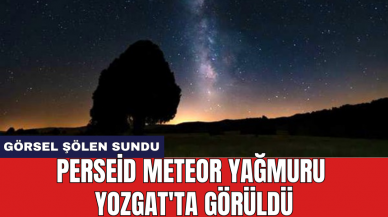 Perseid Meteor Yağmuru Yozgat'ta görüldü