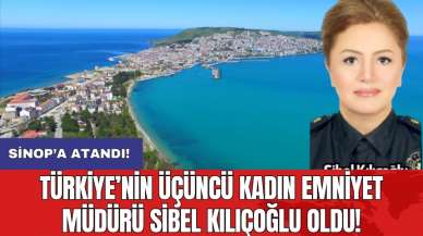 Türkiye’nin 3. kadın emniyet müdürü Sibel Kılıçoğlu