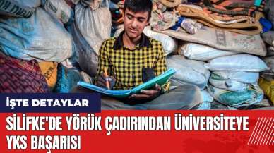 Silifke'de yörük çadırından üniversiteye