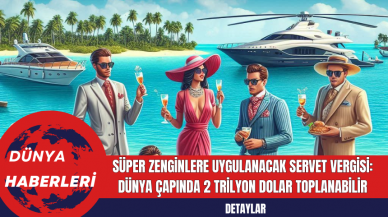 Süper Zenginlere Uygulanacak Servet Vergisi: Dünya Çapında 2 Trilyon Dolar Toplanabilir