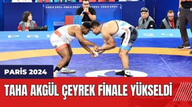 Taha Akgül Paris 2024'te çeyrek finale yükseldi