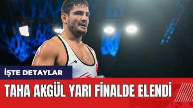 Taha Akgül yarı finalde elendi! Bronz için mücadele verecek