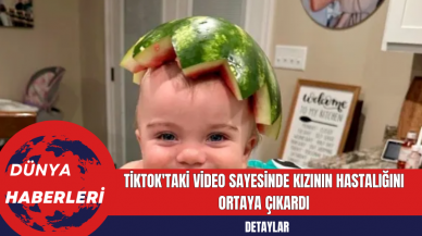 TikTok'taki Video Sayesinde Kızının Hastalığını Ortaya Çıkardı