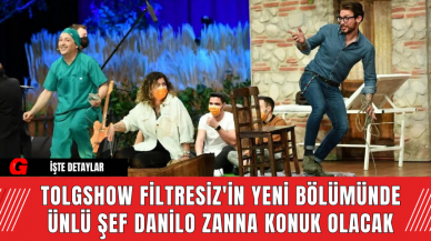 Tolgshow Filtresiz'in Yeni Bölümünde Ünlü Şef Danilo Zanna Konuk Olacak