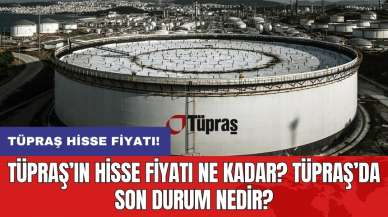 TÜPRAŞ’ın hisse fiyatı ne kadar? Tüpraş’da son durum nedir?