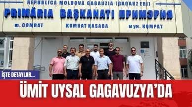 Ümit Uysal Gagavuzya’da