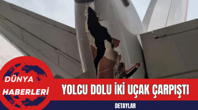 Yolcu Dolu İki Uçak Çarpıştı