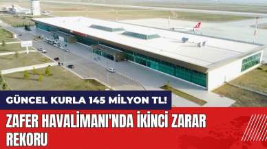 Zafer Havalimanı'nda ikinci zarar rekoru