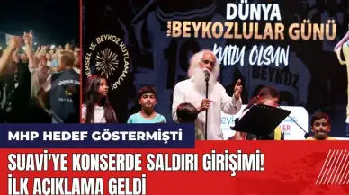 MHP hedef göstermişti: Suavi'ye konserde saldırı girişimi! İlk açıklama geldi