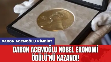 Daron Acemoğlu Nobel Ekonomi Ödülü’nü kazandı! Daron Acemoğlu kimdir?