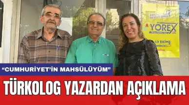 Türkolog Yazardan Dikkat Çeken Açıklama: Cumhuriyet'in Mahsulüyüm