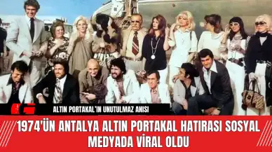 1974'ün Antalya Altın Portakal Hatırası Sosyal Medyada Viral Oldu