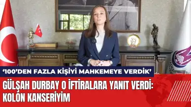 Gülşah Durbay o iftiralara yanıt verdi: Kolon kanseriyim