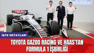 Toyota Gazoo Racing ve Haas'tan Formula 1 işbirliği