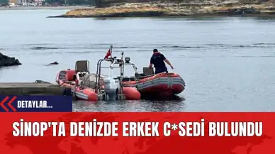 Sinop'ta Denizde Erkek C*sedi Bulundu