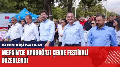 Mersin'de Karboğazı Çevre Festivali düzenlendi