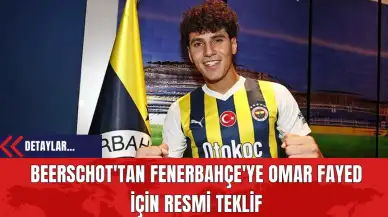 Beerschot'tan Fenerbahçe'ye Omar Fayed İçin Resmi Teklif