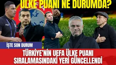 Türkiye’nin UEFA Ülke Puanı Sıralamasındaki Yeri Güncellendi: İşte Son Durum