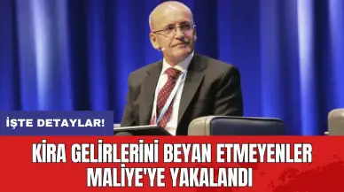 Kira gelirlerini beyan etmeyenler Maliye'ye yakalandı