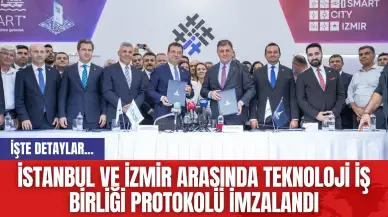 İstanbul ve İzmir Arasında Teknoloji İş Birliği Protokolü İmzalandı