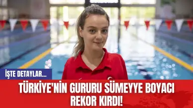 Türkiye'nin Gururu Sümeyye Boyacı Rekor Kırdı!