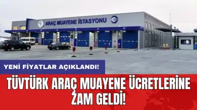 TÜVTÜRK araç muayene ücretlerine zam geldi: Yeni fiyatlar açıklandı!