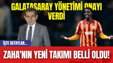 Zaha'nın Yeni Takımı Belli Oldu! Galatasaray Yönetimi Onayı Verdi