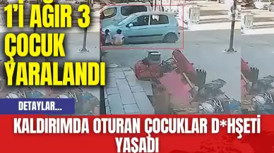 Kaldırımda Oturan Çocuklar D*hşeti Yaşadı