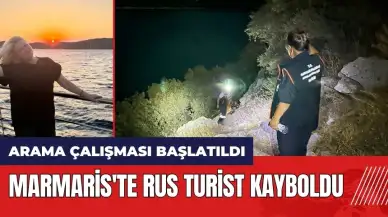 Marmaris'te Rus turist kayboldu!