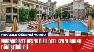 Marmaris İçmeler'de beş yıldızlı otel KYK yurduna dönüştürüldü