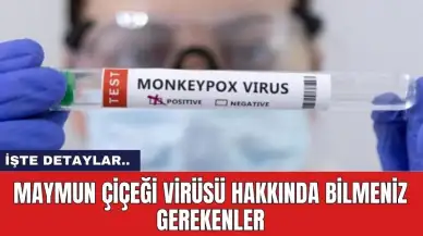 Maymun Çiçeği Virüsü Hakkında Bilmeniz Gerekenler