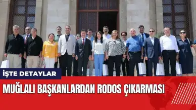 Muğlalı başkanlardan Rodos çıkarması