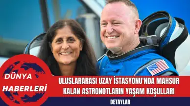 Uluslararası Uzay İstasyonu'nda Mahsur Kalan Astronotların Yaşam Koşulları