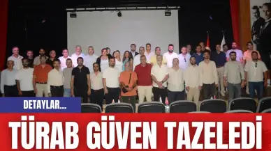 TÜRAB Güven Tazeledi