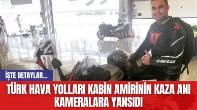 Türk Hava Yolları Kabin Amirinin Kaza Anı Kameralara Yansıdı