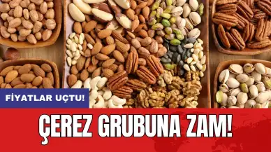 Çerez grubuna zam: Fiyatlar uçtu!