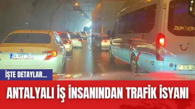 Antalyalı İş İnsanından Trafik İsyanı