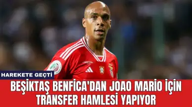 Beşiktaş Benfica'dan Joao Mario için transfer hamlesi yapıyor