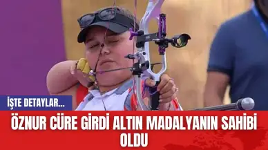 Öznur Cüre Girdi Altın Madalyanın Sahibi Oldu