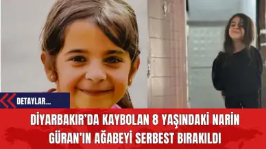 Diyarbakır’da Kaybolan 8 Yaşındaki Narin Güran’ın Ağabeyi Serbest Bırakıldı