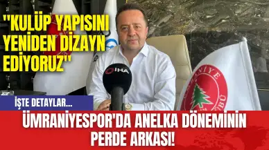 Ümraniyespor'da Anelka Döneminin Perde Arkası! "Kulüp Yapısını Yeniden Dizayn Ediyoruz"